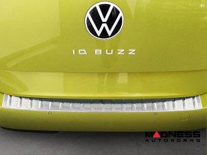 Volkswagen ID. Buzz Rear Bumper Sill Cover - Stainless Steel - Polished Finish Volkswagen ID. Buzz Rear Bumper Sill Cover - Stainless Steel - Polished Finish
